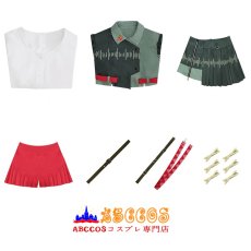 画像11: 【売り切れ即終】vtuber Synthesizer V 重音テト（かさね テト）Kasane Teto コスプレ衣装 abccos製 「受注生産」 (11)