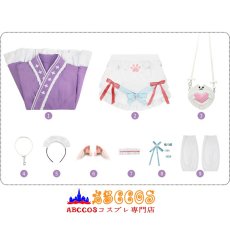 画像10: 【売り切れ即終】バーチャルYouTuber VTuber 結城さくな Sakuna コスプレ衣装 abccos製 「受注生産」 (10)