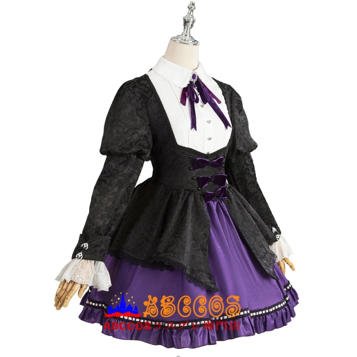 画像2: 【売り切れ即終】パンティ&ストッキングwithガーターベルト ストッキング lolita コスプレ衣装 abccos製 「受注生産」 (2)