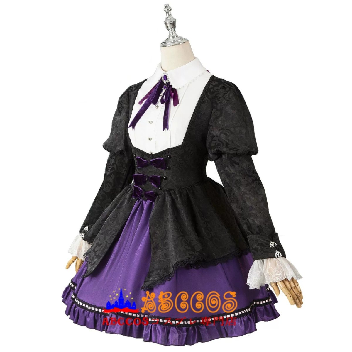 画像3: 【売り切れ即終】パンティ&ストッキングwithガーターベルト ストッキング lolita コスプレ衣装 abccos製 「受注生産」 (3)