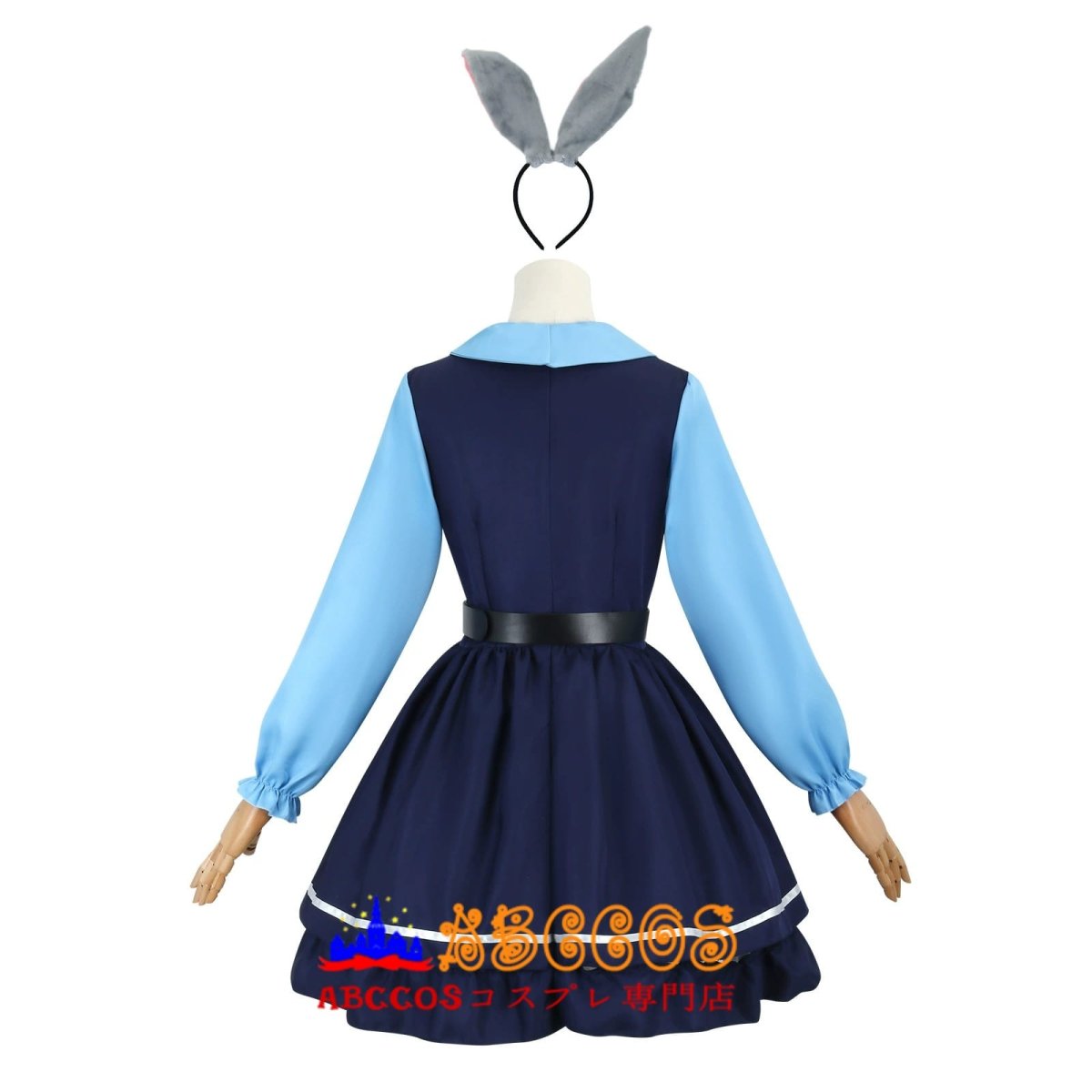 画像2: 【売り切れ即終】ズートピア ジュディ・ホップス 半袖/長袖 コスプレ衣装 abccos製 「受注生産」 (2)