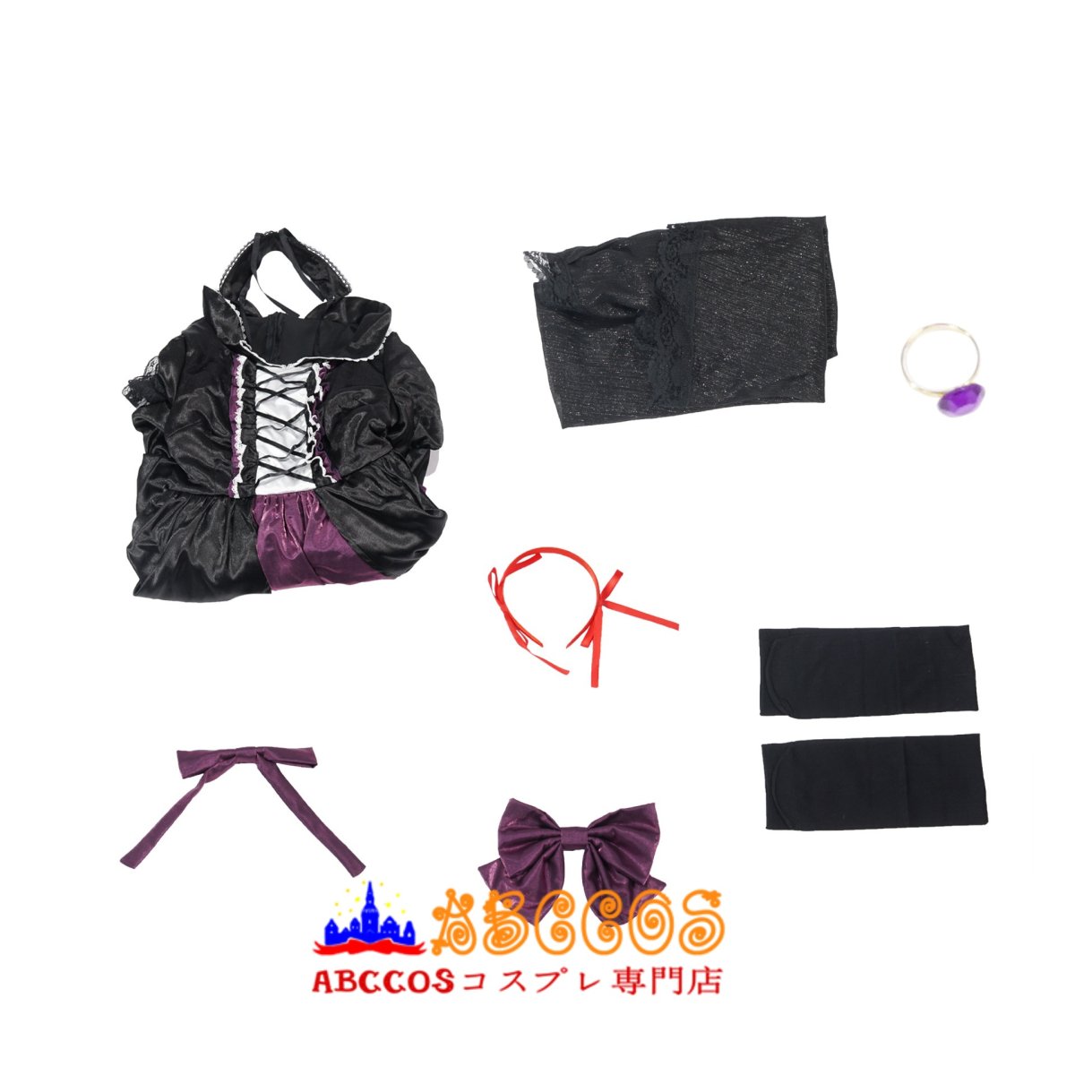 画像15: 【売り切れ即終】魔法少女まどか☆マギカ 暁美 ほむら（あけみ ほむら）コスプレ衣装 abccos製 「受注生産」 (15)