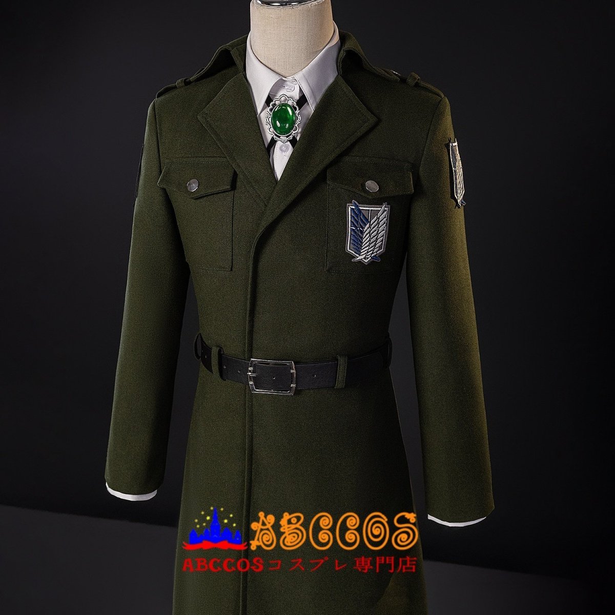 画像3: 【売り切れ即終】進撃の巨人 Attack on Titan 調査兵団 コスプレ衣装 abccos製 「受注生産」 (3)