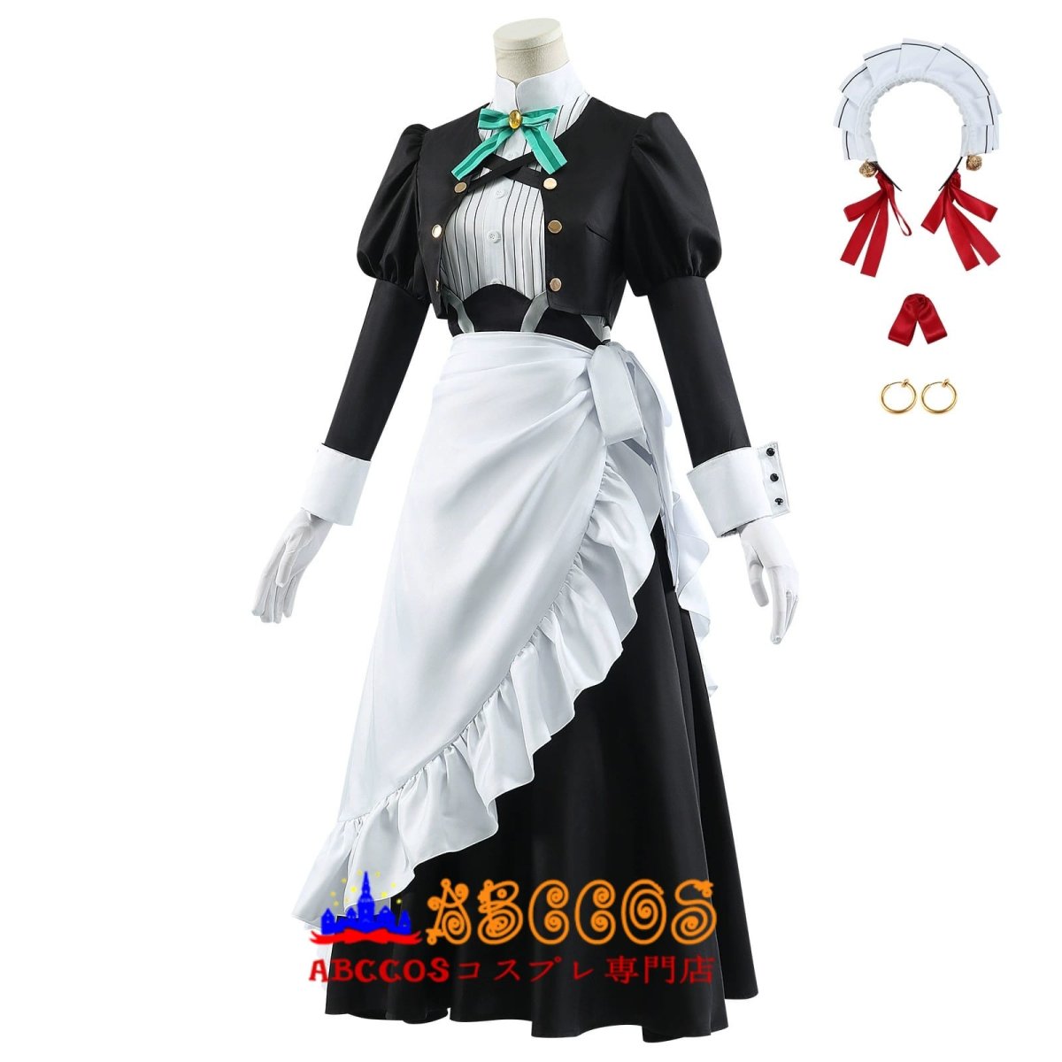 画像2: 【売り切れ即終】君は冥土様。（きみはめいどさま）You are Ms. Servant 雪（ゆき）コスプレ衣装 abccos製 「受注生産」 (2)