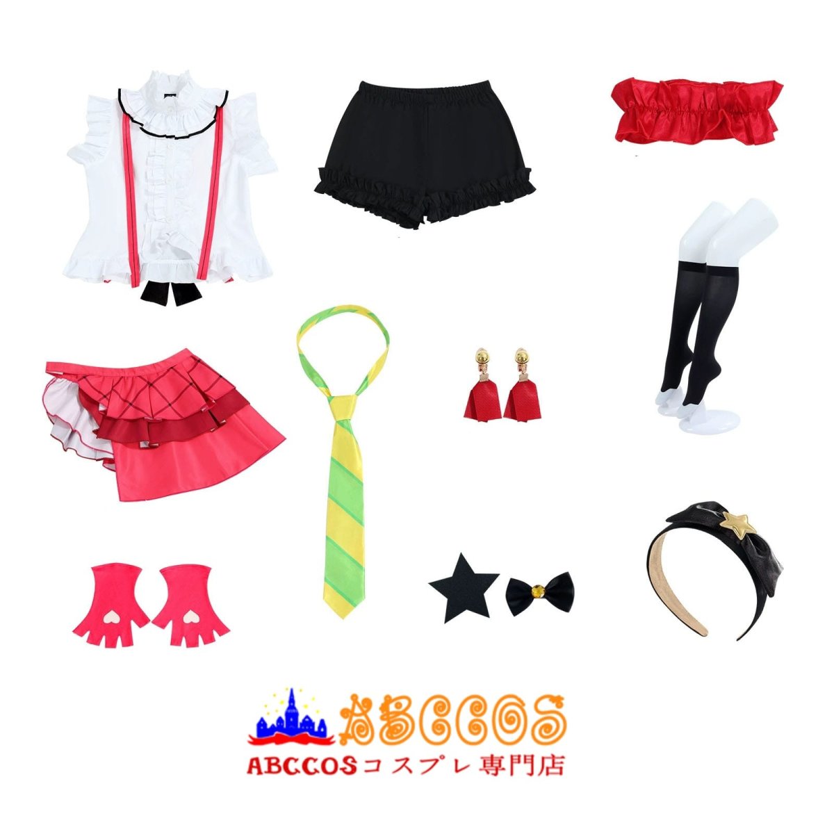 画像16: 【売り切れ即終】LoveLive!ラブライブ！スクールアイドルフェスティバル スクフェス 星空 凛（ほしぞら りん）打歌服 コスプレ衣装 abccos製「受注生産」 (16)