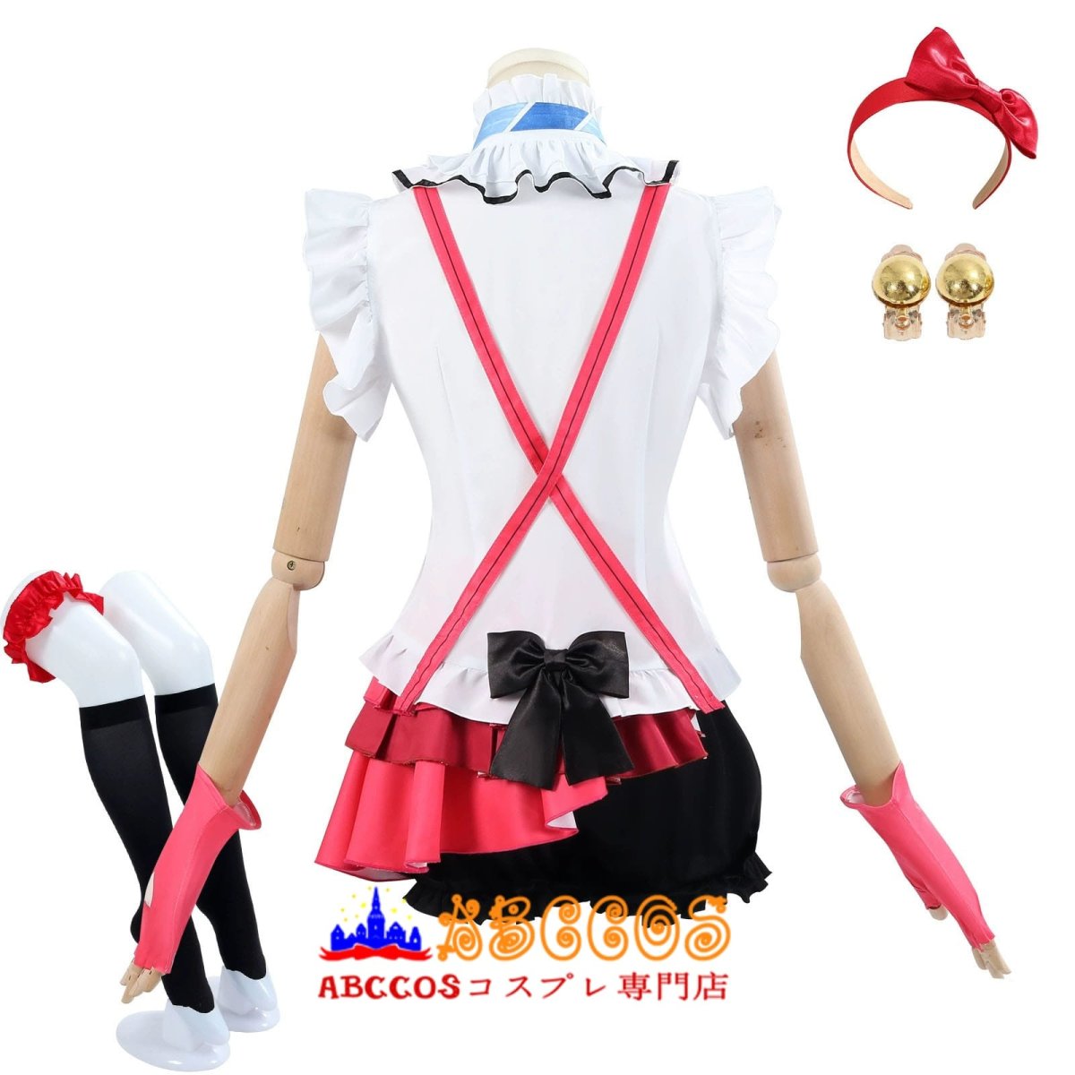 画像6: 【売り切れ即終】LoveLive!ラブライブ！スクールアイドルフェスティバル スクフェス 園田 海未（そのだ うみ）打歌服 コスプレ衣装 abccos製「受注生産」 (6)