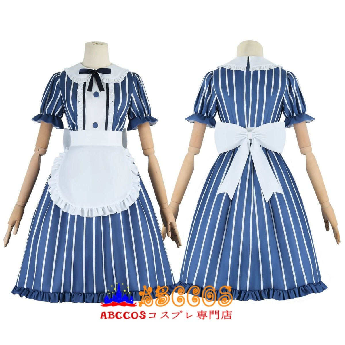 画像4: 【売り切れ即終】女神のカフェテラス 千代田莉々歌(ちよだ りりか)高崎 舞乙(たかさき まお)コスプレ衣装 abccos製 「受注生産」 (4)