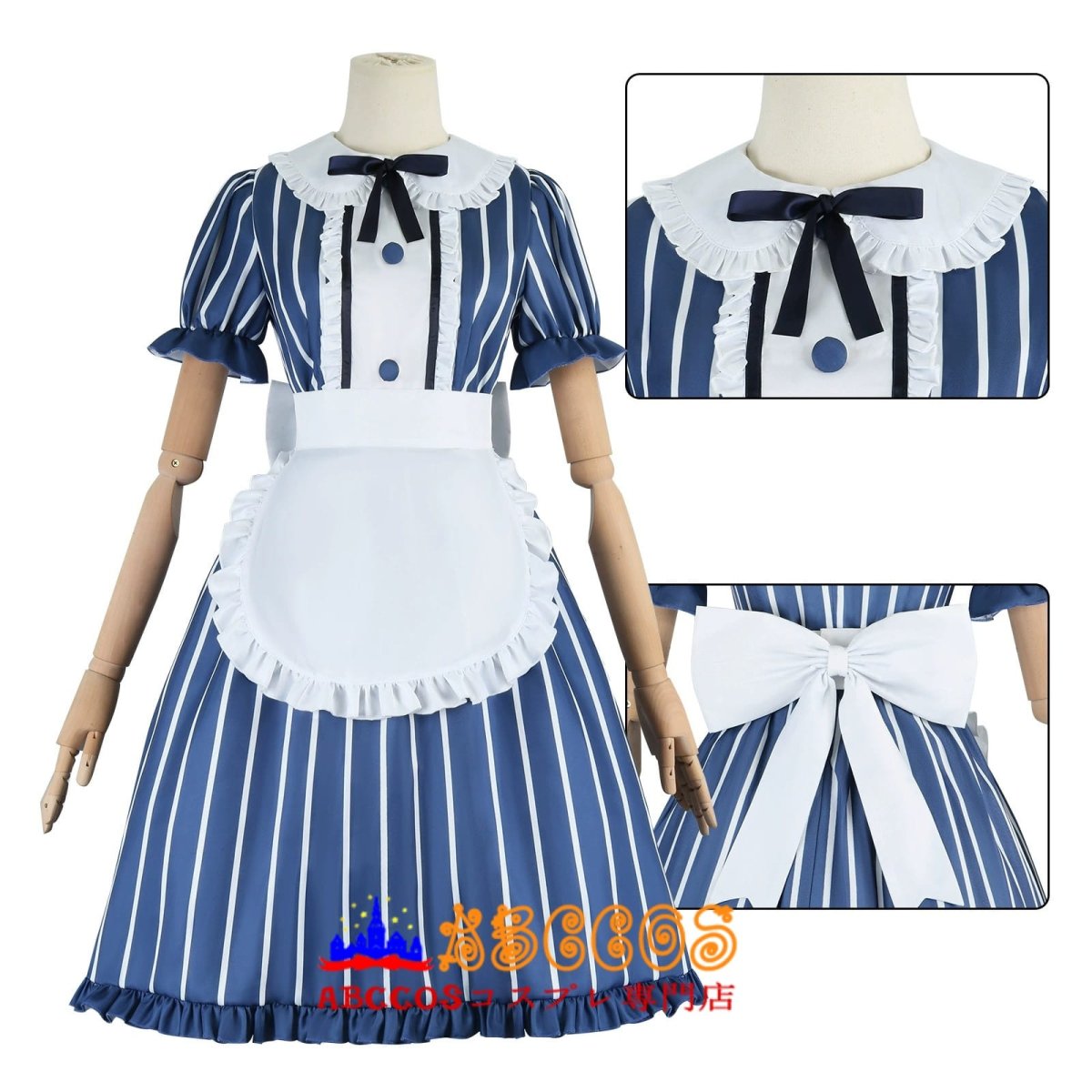 画像5: 【売り切れ即終】女神のカフェテラス 千代田莉々歌(ちよだ りりか)高崎 舞乙(たかさき まお)コスプレ衣装 abccos製 「受注生産」 (5)
