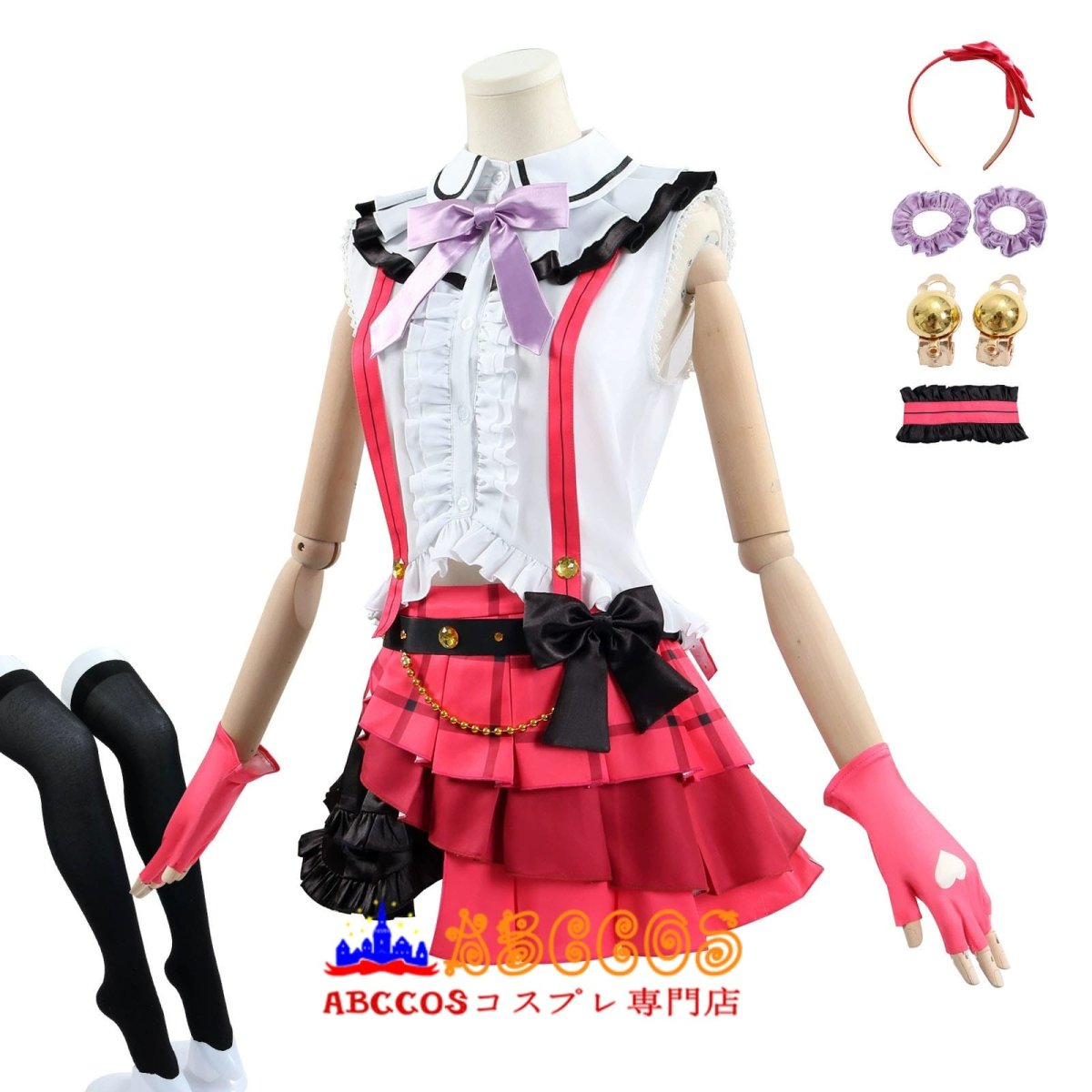 画像2: 【売り切れ即終】LoveLive!ラブライブ！スクールアイドルフェスティバル スクフェス 東條 希（とうじょう のぞみ）打歌服 コスプレ衣装 abccos製「受注生産」 (2)