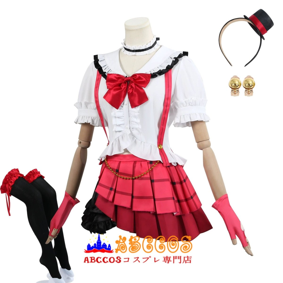 画像3: 【売り切れ即終】LoveLive!ラブライブ！スクールアイドルフェスティバル スクフェス 西木野 真姫（にしきの まき）打歌服 コスプレ衣装 abccos製「受注生産」 (3)