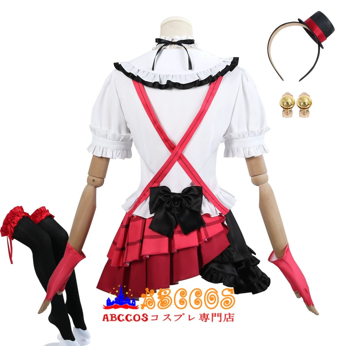 画像4: 【売り切れ即終】LoveLive!ラブライブ！スクールアイドルフェスティバル スクフェス 西木野 真姫（にしきの まき）打歌服 コスプレ衣装 abccos製「受注生産」 (4)