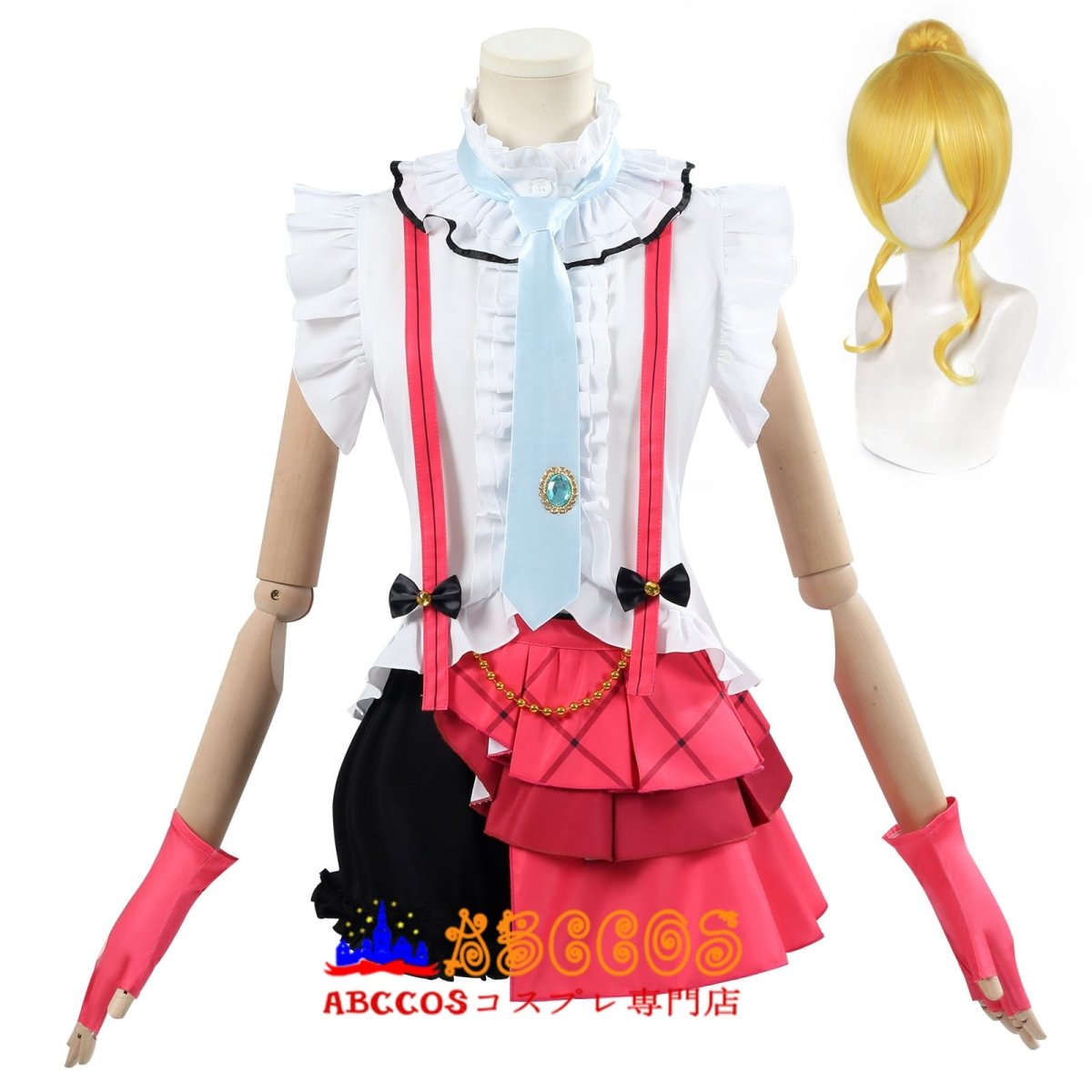 画像4: 【売り切れ即終】LoveLive!ラブライブ！スクールアイドルフェスティバル スクフェス 絢瀬 絵里（あやせ えり）打歌服 コスプレ衣装 abccos製「受注生産」 (4)