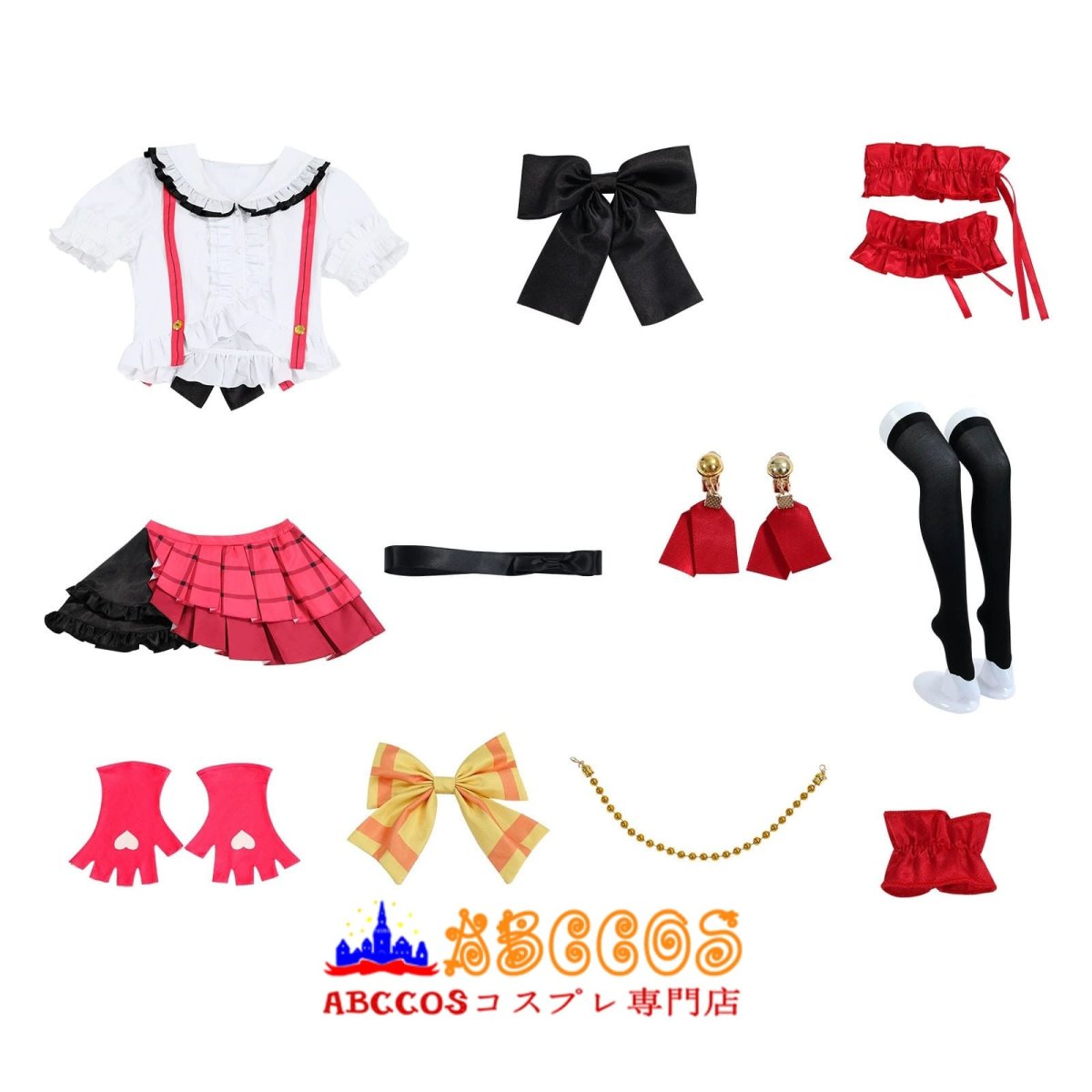 画像16: 【売り切れ即終】LoveLive!ラブライブ！スクールアイドルフェスティバル スクフェス 高坂 穂乃果（こうさか ほのか）打歌服 コスプレ衣装 abccos製「受注生産」 (16)