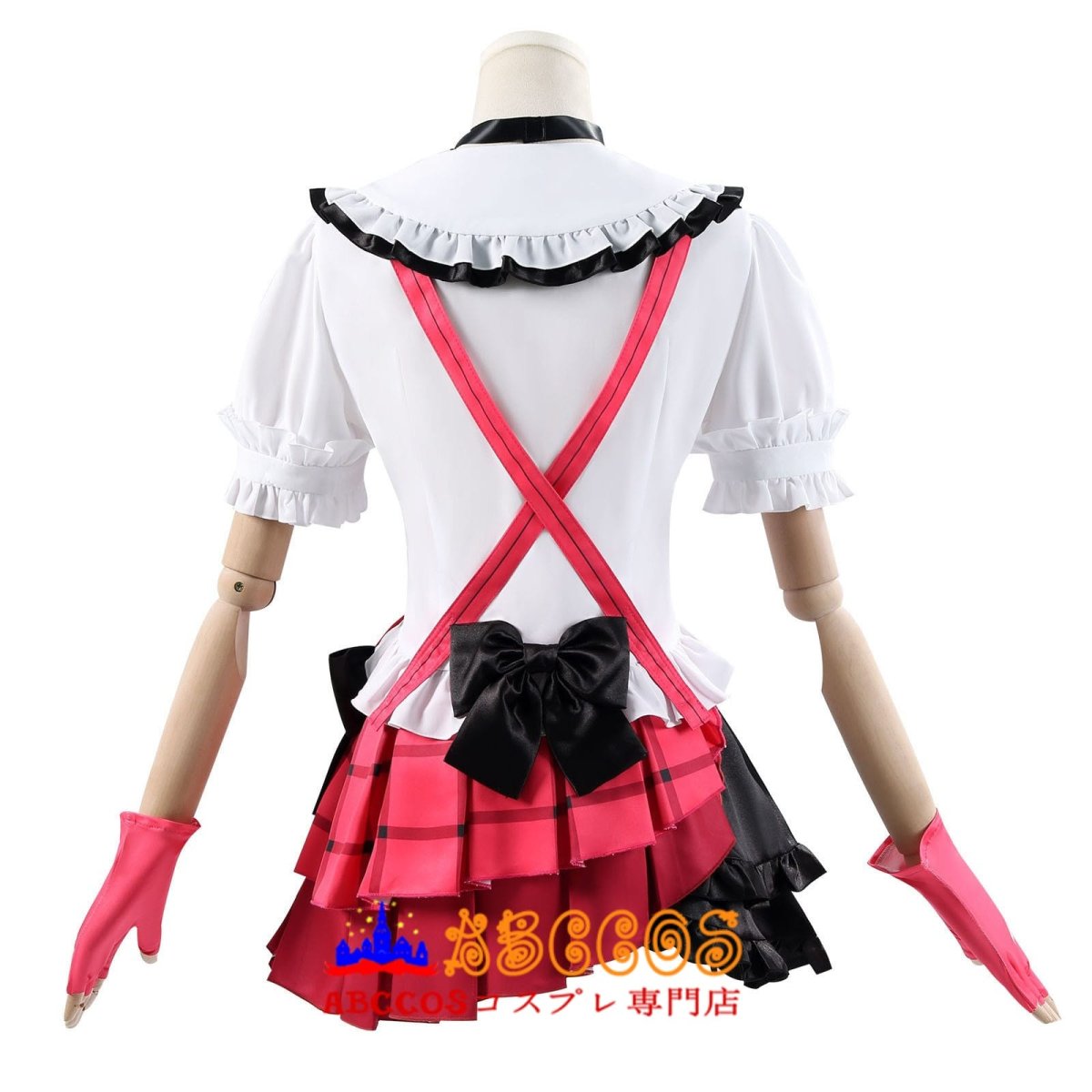 画像3: 【売り切れ即終】LoveLive!ラブライブ！スクールアイドルフェスティバル スクフェス 高坂 穂乃果（こうさか ほのか）打歌服 コスプレ衣装 abccos製「受注生産」 (3)