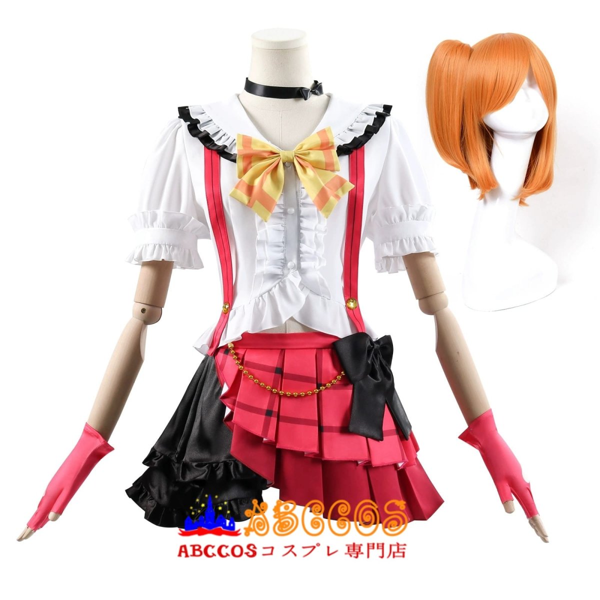 画像5: 【売り切れ即終】LoveLive!ラブライブ！スクールアイドルフェスティバル スクフェス 高坂 穂乃果（こうさか ほのか）打歌服 コスプレ衣装 abccos製「受注生産」 (5)