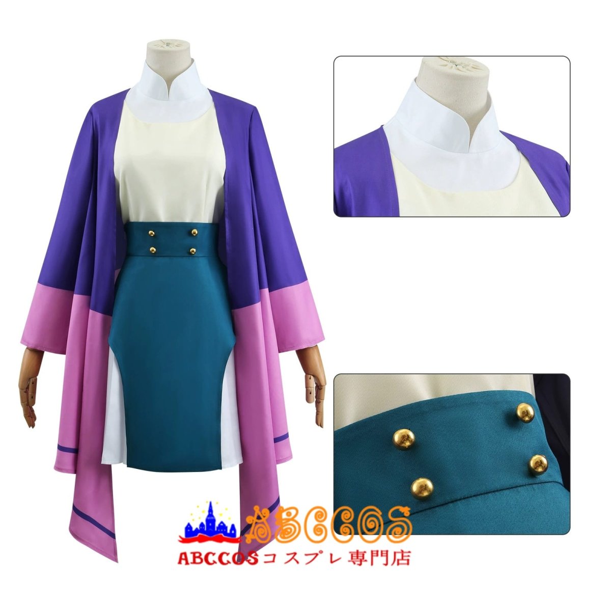 画像8: 【売り切れ即終】夜のクラゲは泳げない 高梨・キム・アヌーク・めい コスプレ衣装 abccos製 「受注生産」 (8)