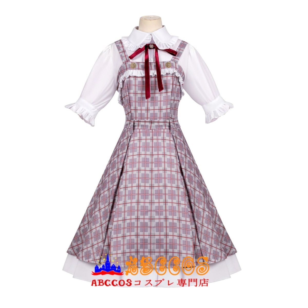 画像10: 【売り切れ即終】真愛の百合は赤く染まる 本庄真奈美 （ほんじょう まなみ）神崎愛実（かんざき まなみ）コスプレ衣装 abccos製「受注生産」 (10)