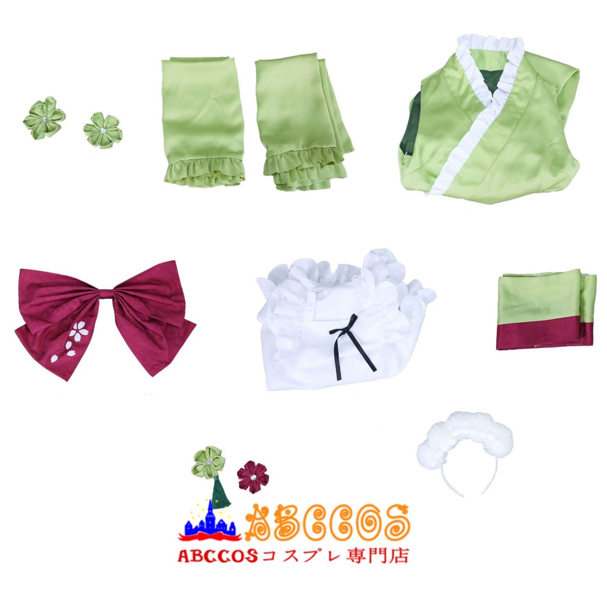 画像17: 【売り切れ即終】Furyu 初音ミク  Creative Figure SweetSweets 抹茶パフェ グッズ 色：マルチカラー コスプレ衣装 abccos製 「受注生産」 (17)