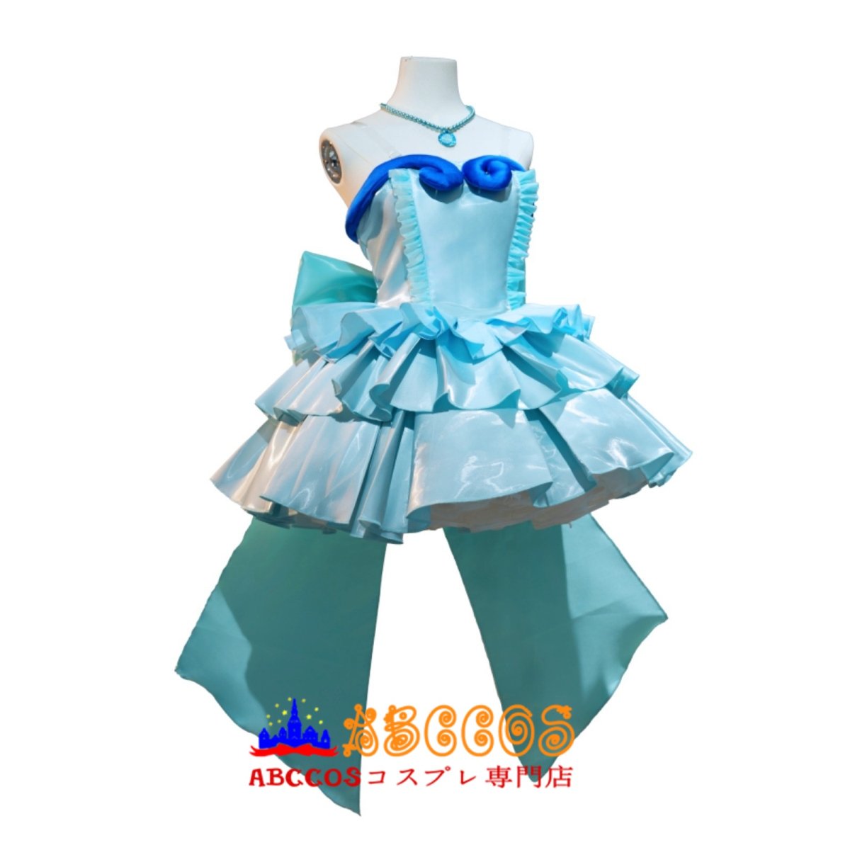 画像2: 【売り切れ即終】マーメイドメロディーぴちぴちピッチ 宝生 波音（ほうしょう はのん）コスプレ衣装 abccos製 「受注生産」 (2)