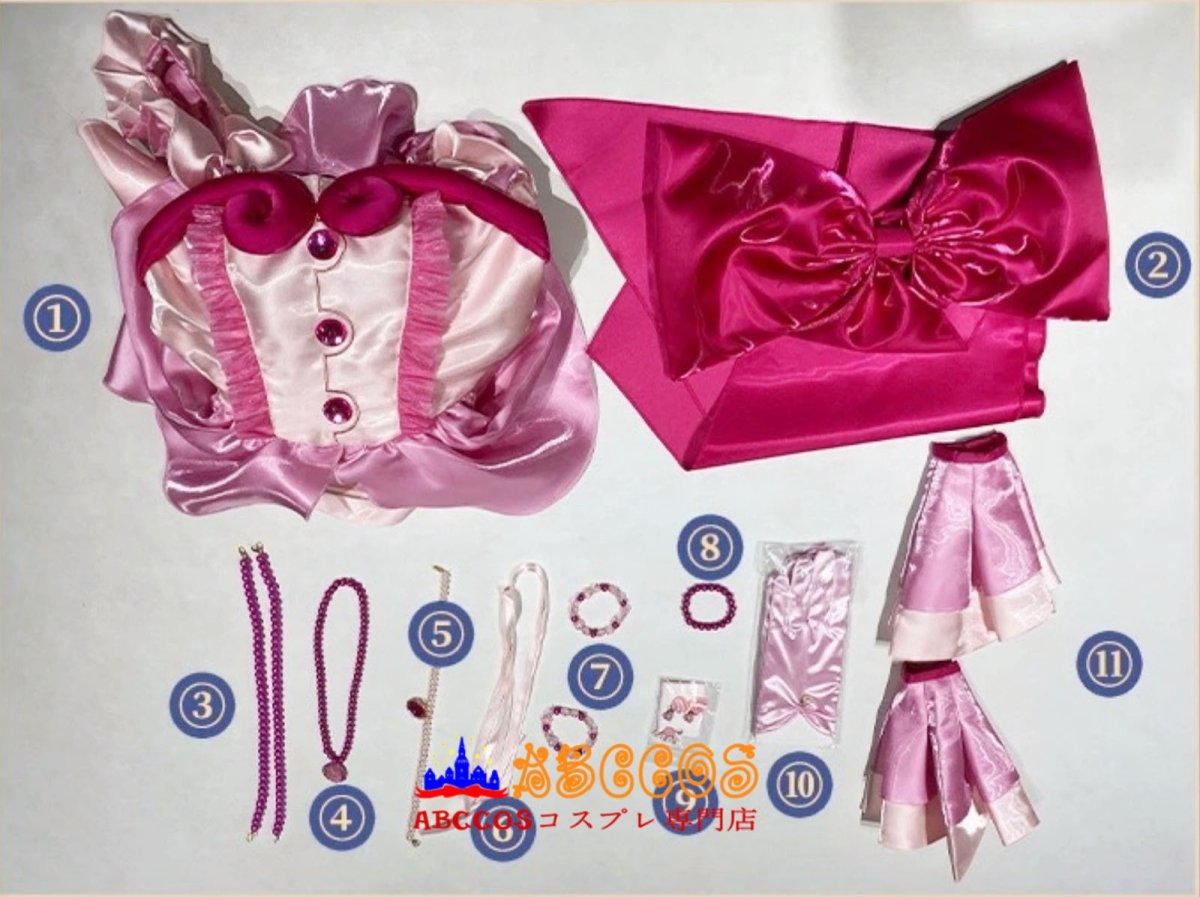 画像4: 【売り切れ即終】マーメイドメロディーぴちぴちピッチ 七海 るちあ（ななみ るちあ）コスプレ衣装 abccos製 「受注生産」 (4)