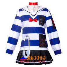 画像1: 【売り切れ即終】HUNDRED LINE -最終防衛学園- 飴宮怠美（あめみや だるみ）コスプレ衣装 abccos製 「受注生産」 (1)