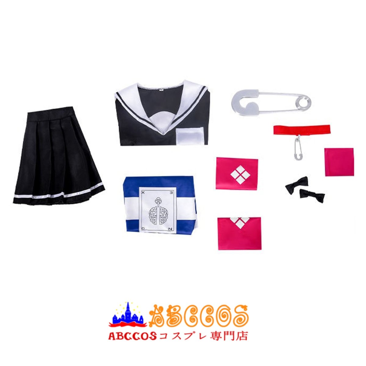 画像22: 【売り切れ即終】HUNDRED LINE -最終防衛学園- 飴宮怠美（あめみや だるみ）コスプレ衣装 abccos製 「受注生産」 (22)