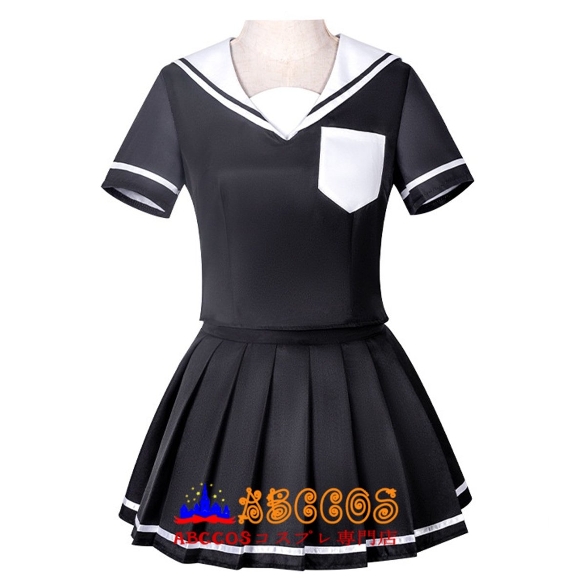 画像4: 【売り切れ即終】HUNDRED LINE -最終防衛学園- 飴宮怠美（あめみや だるみ）コスプレ衣装 abccos製 「受注生産」 (4)