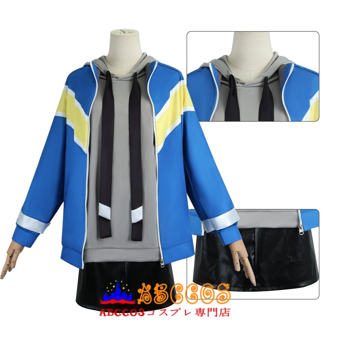 画像4: 【売り切れ即終】夜のクラゲは泳げない 山ノ内 花音 コスプレ衣装 abccos製 「受注生産」 (4)