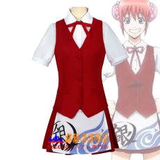 画像4: 【売り切れ即終】銀魂 GINTAMA 神楽（かぐら）コスプレ衣装 abccos製 「受注生産」 (4)