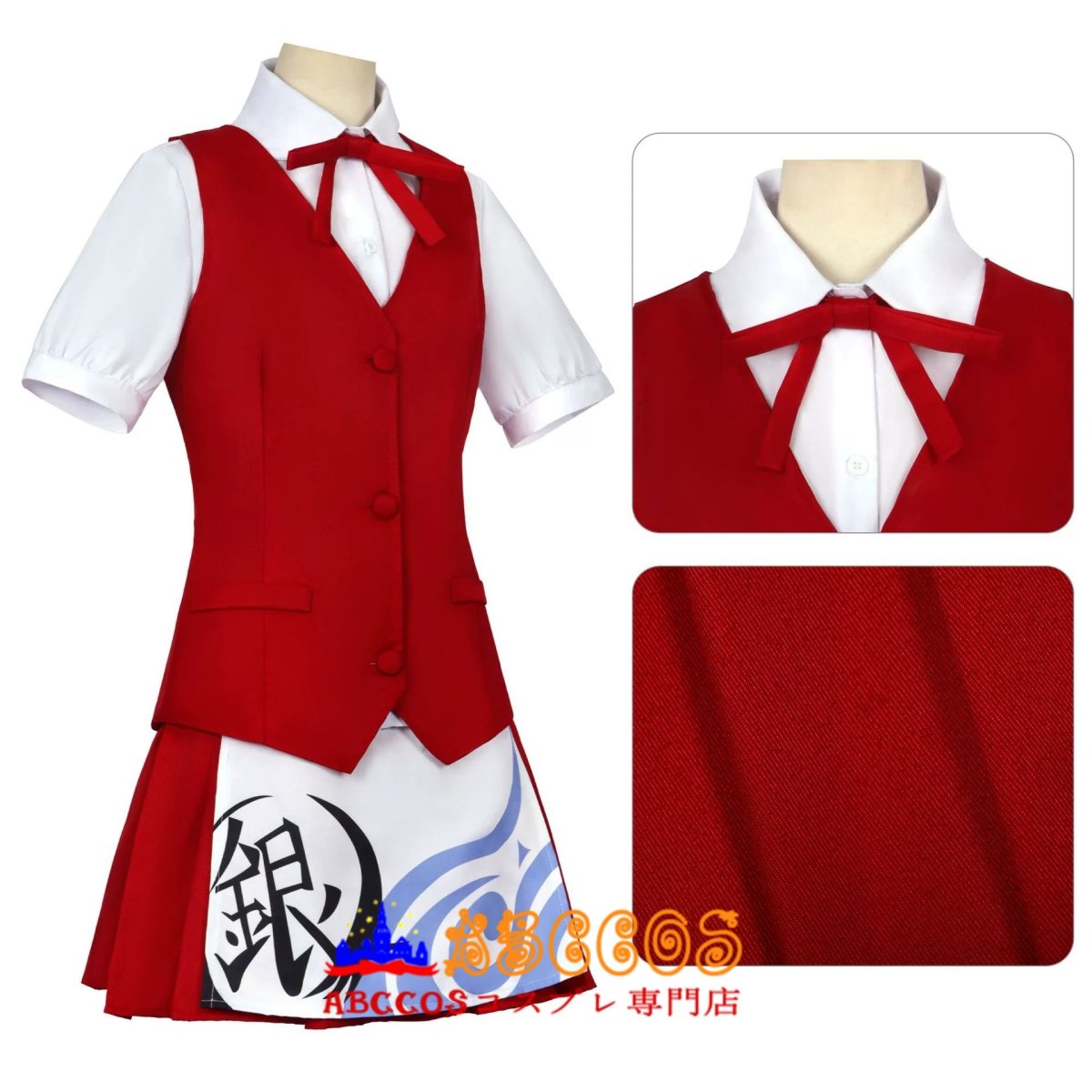 画像5: 【売り切れ即終】銀魂 GINTAMA 神楽（かぐら）コスプレ衣装 abccos製 「受注生産」 (5)