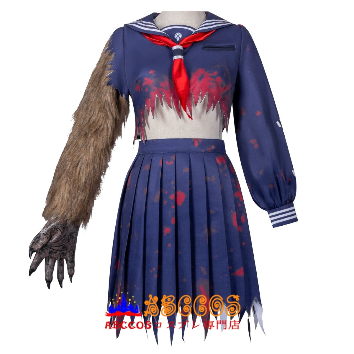 画像1: 【売り切れ即終】サイレントヒル f（SILENT HILL f）主人公 深水雛子 JK制服 コスプレ衣装 abccos製 「受注生産」 (1)