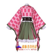 画像3: 【売り切れ即終】鬼滅の刃 甘露寺 蜜璃/かんろじ みつり コスプレ衣装 abccos製 「受注生産」 (3)