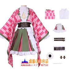 画像8: 【売り切れ即終】鬼滅の刃 甘露寺 蜜璃/かんろじ みつり コスプレ衣装 abccos製 「受注生産」 (8)