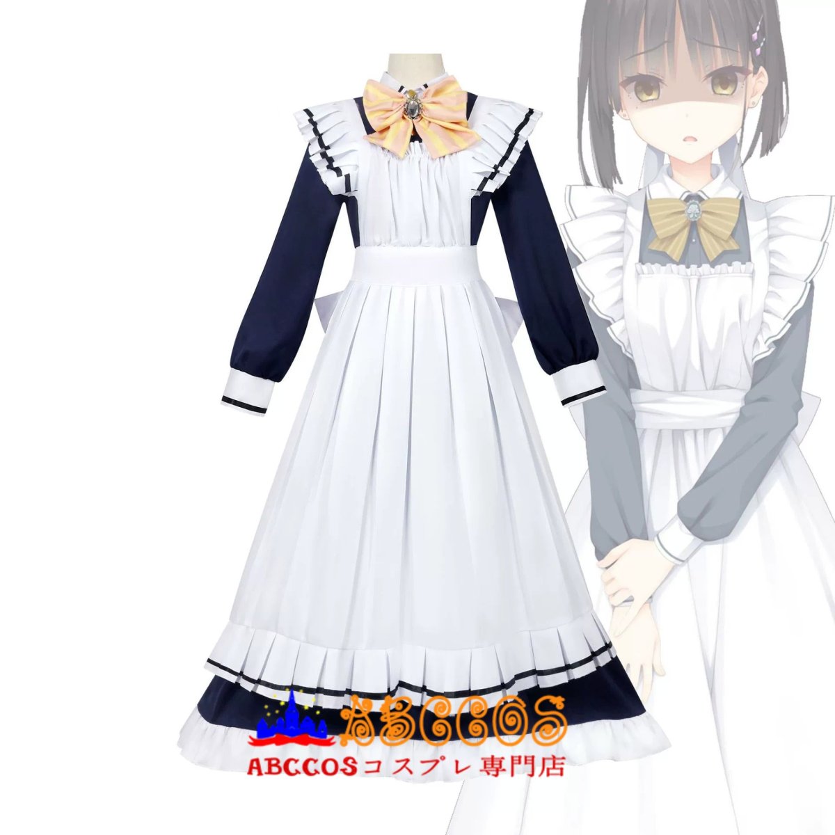 画像6: 【売り切れ即終】喫茶ステラと死神の蝶 四季ナツメ（しき なつめ）コスプレ衣装 abccos製 「受注生産」 (6)