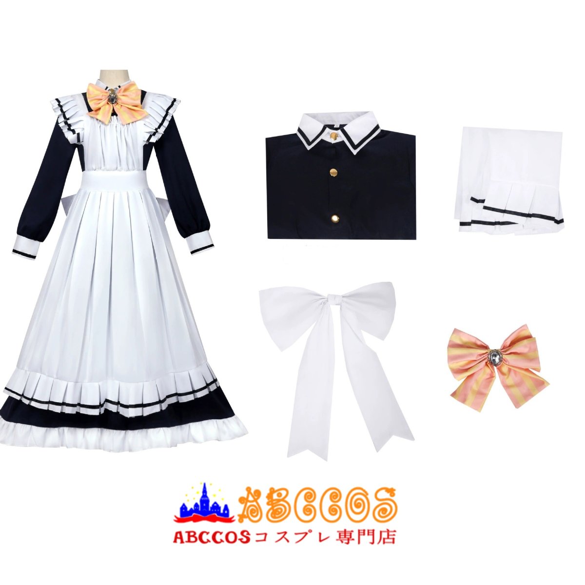 画像9: 【売り切れ即終】喫茶ステラと死神の蝶 四季ナツメ（しき なつめ）コスプレ衣装 abccos製 「受注生産」 (9)