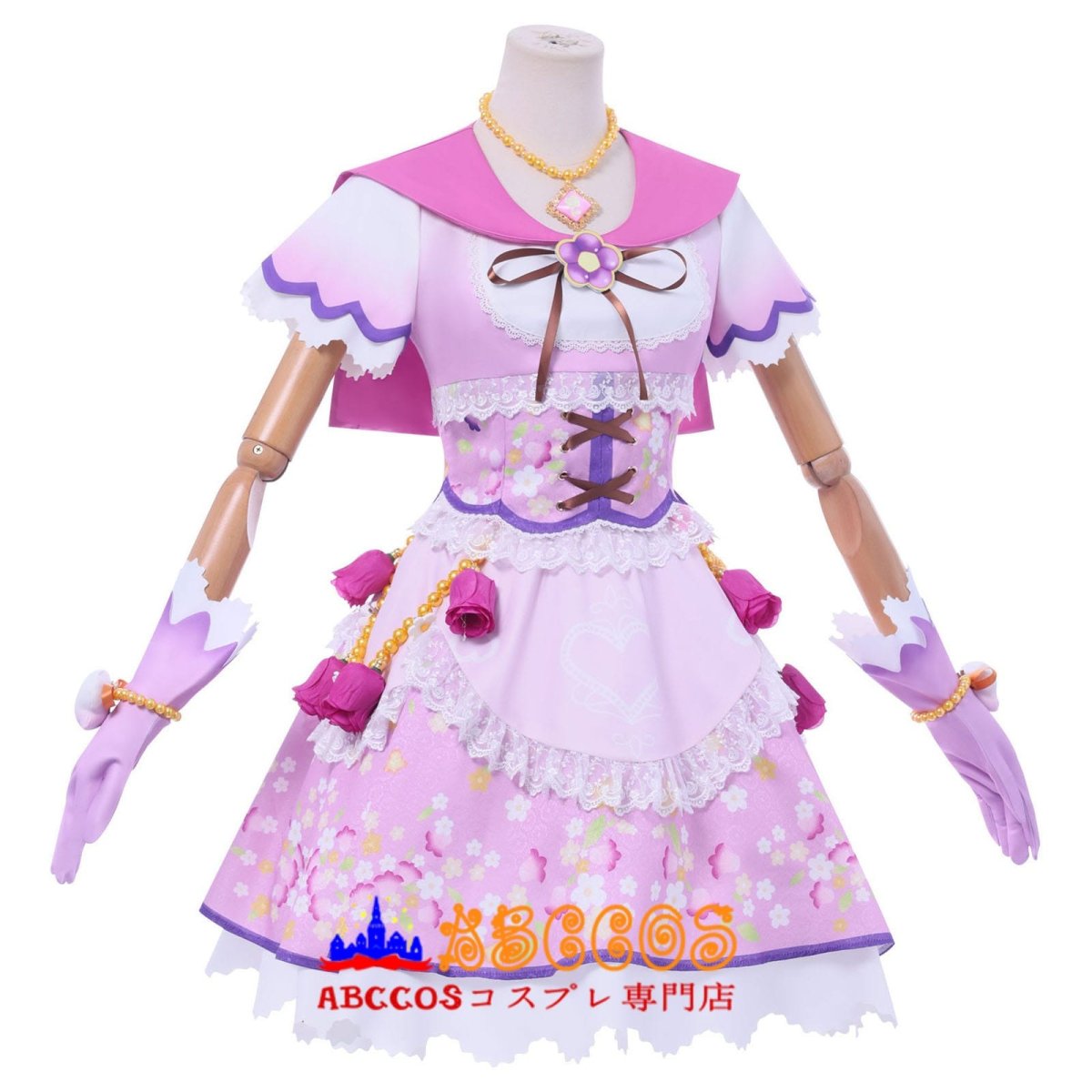 画像2: 【売り切れ即終】アイカツ!アイドルカツドウ! 星宮いちご  コスプレ衣装 abccos製 「受注生産」 (2)