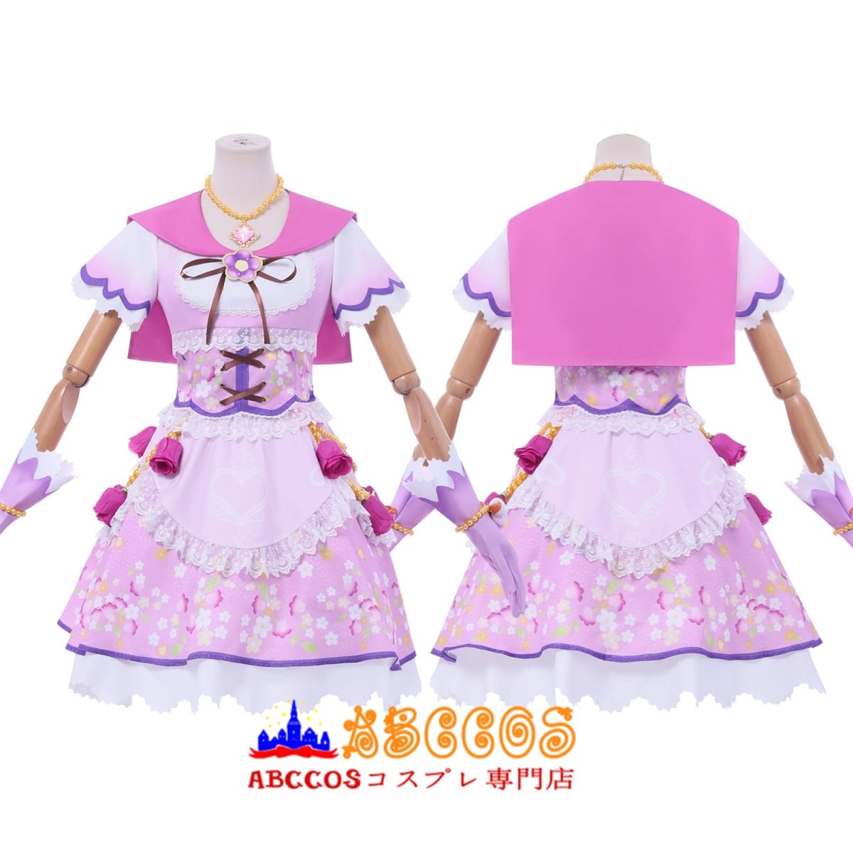画像4: 【売り切れ即終】アイカツ!アイドルカツドウ! 星宮いちご  コスプレ衣装 abccos製 「受注生産」 (4)