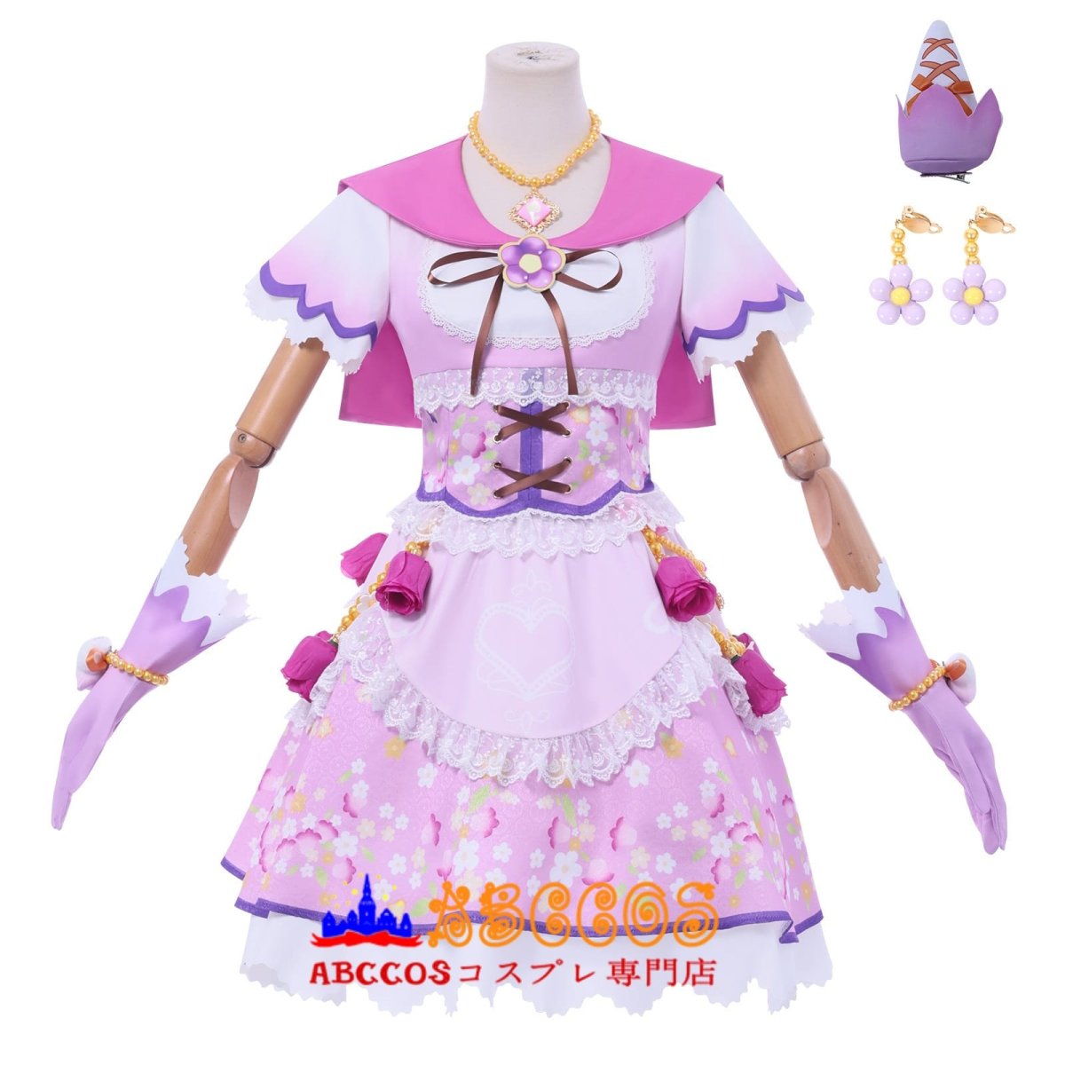 画像7: 【売り切れ即終】アイカツ!アイドルカツドウ! 星宮いちご  コスプレ衣装 abccos製 「受注生産」 (7)