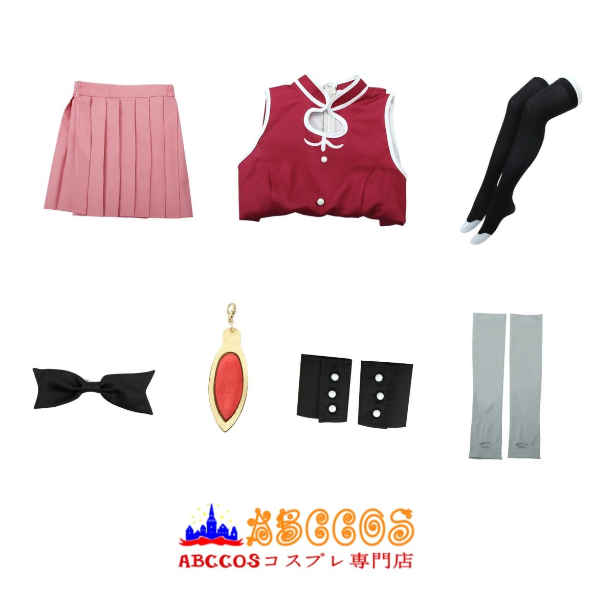 画像17: 【売り切れ即終】魔法少女まどか☆マギカ 佐倉 杏子（さくら きょうこ） コスプレ衣装 abccos製「受注生産」 (17)