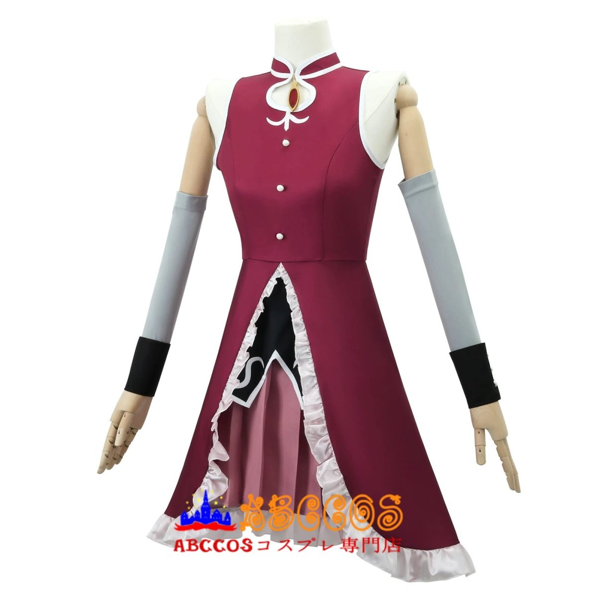 画像2: 【売り切れ即終】魔法少女まどか☆マギカ 佐倉 杏子（さくら きょうこ） コスプレ衣装 abccos製「受注生産」 (2)