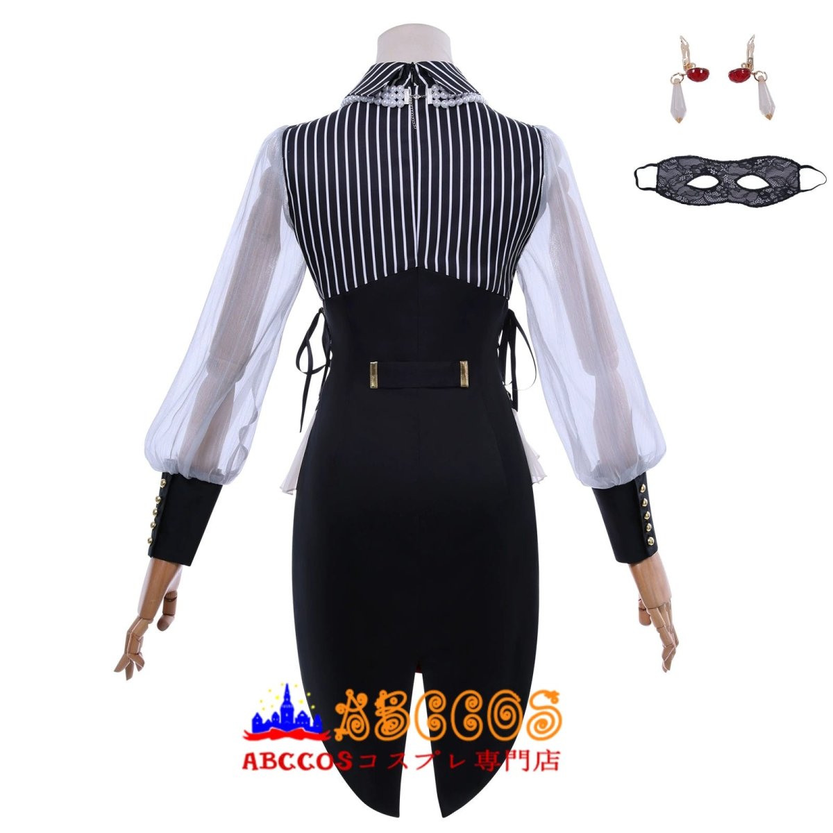 画像3: 【売り切れ即終】BanG Dream! Ave Mujica バンドリ！アヴェムジカ 祐天寺にゃむ / アモーリス コスプレ衣装 abccos製「受注生産」 (3)