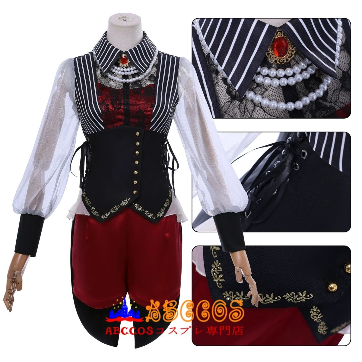 画像4: 【売り切れ即終】BanG Dream! Ave Mujica バンドリ！アヴェムジカ 祐天寺にゃむ / アモーリス コスプレ衣装 abccos製「受注生産」 (4)