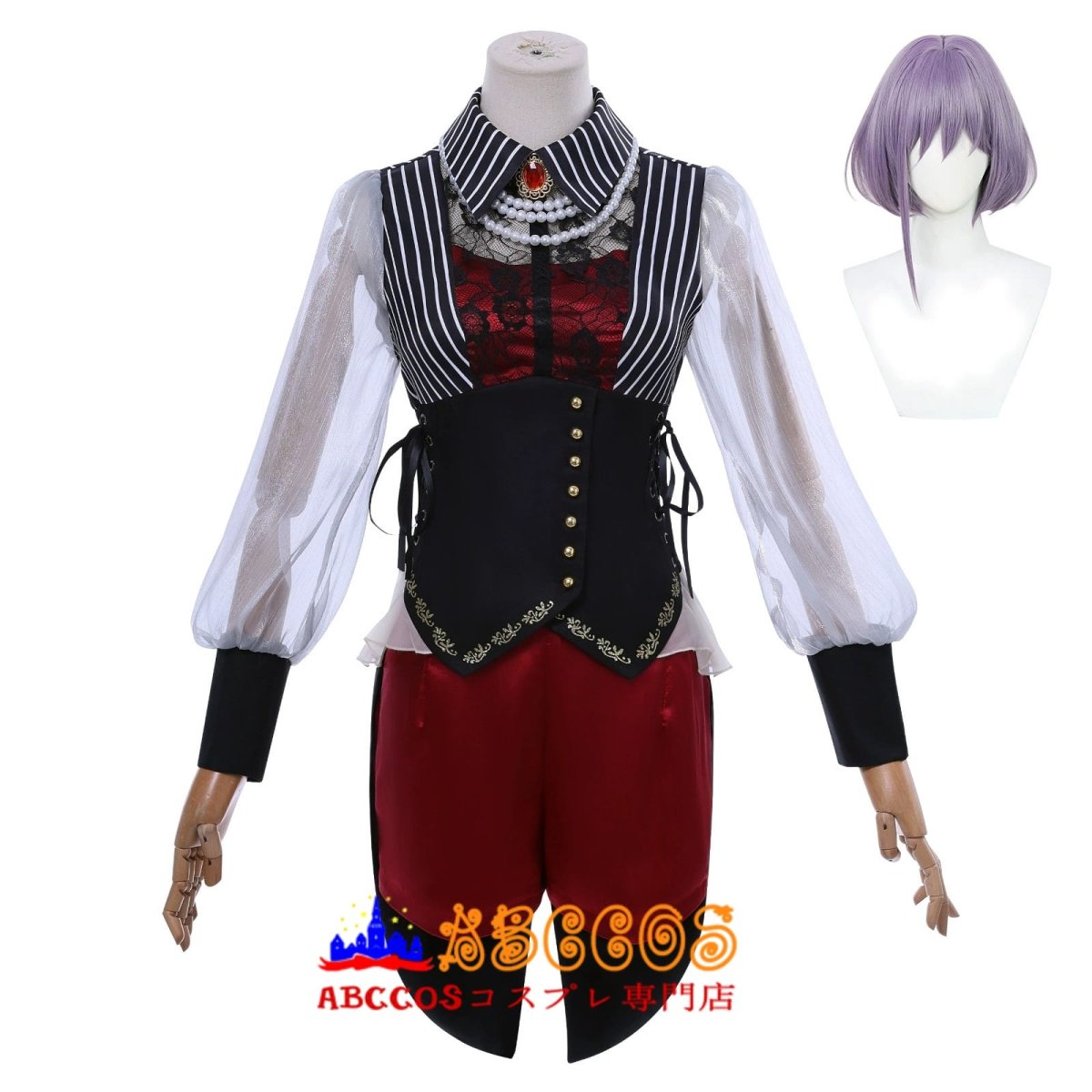 画像7: 【売り切れ即終】BanG Dream! Ave Mujica バンドリ！アヴェムジカ 祐天寺にゃむ / アモーリス コスプレ衣装 abccos製「受注生産」 (7)