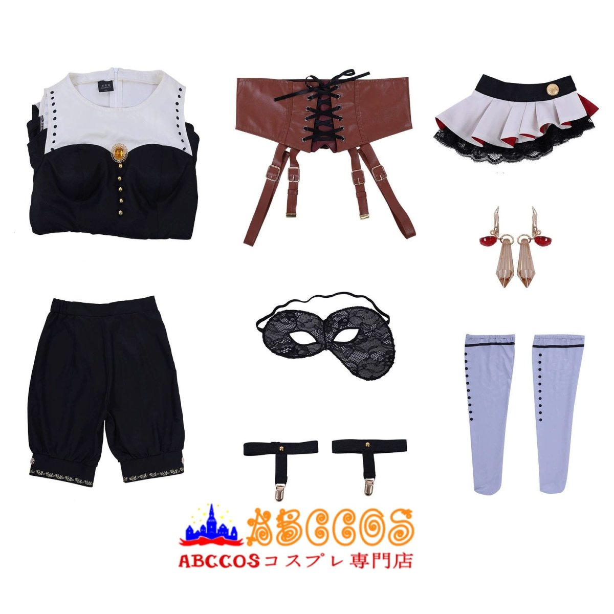 画像24: 【売り切れ即終】BanG Dream! Ave Mujica バンドリ！アヴェムジカ 角初華（三角初音） / ドロリス コスプレ衣装 abccos製「受注生産」 (24)