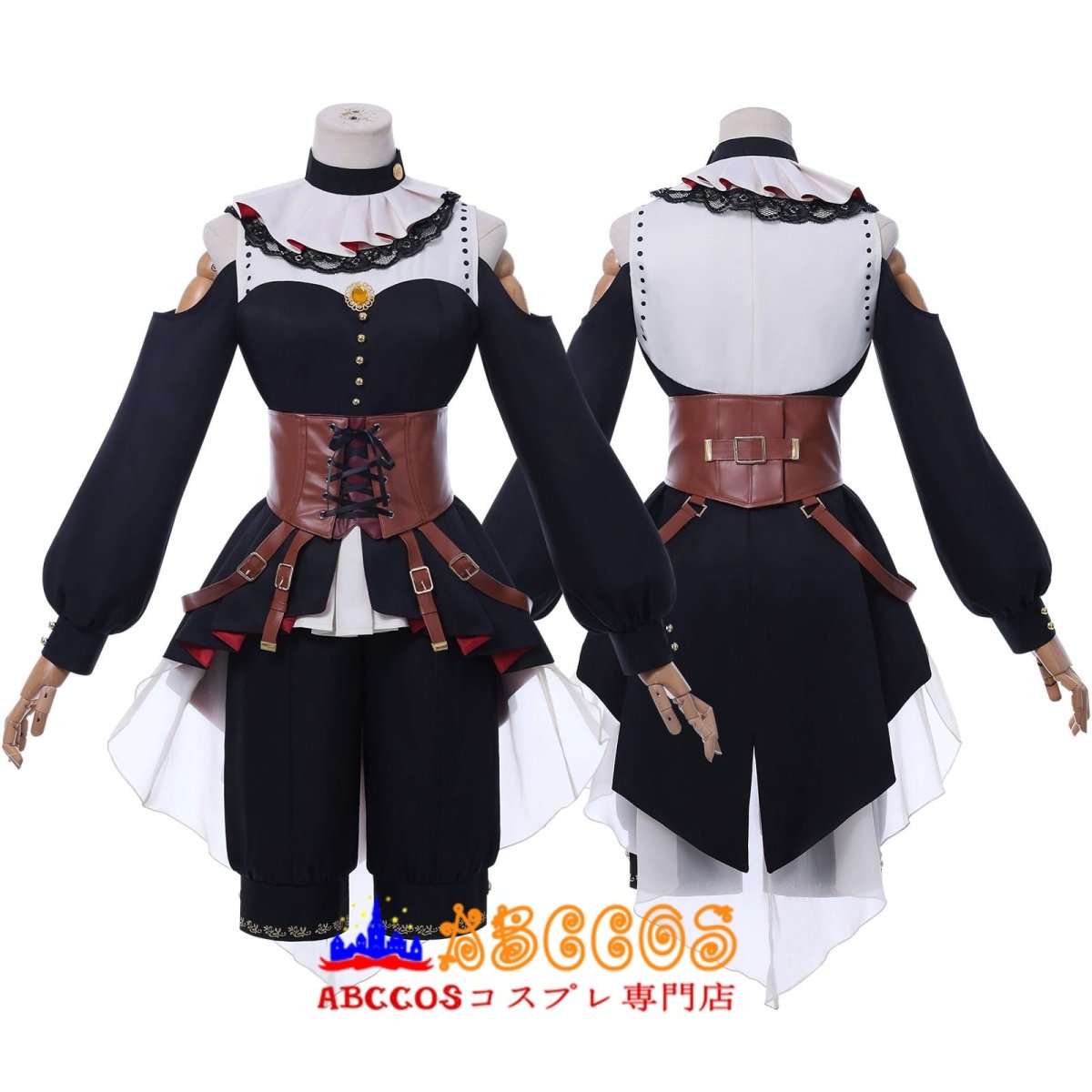 画像4: 【売り切れ即終】BanG Dream! Ave Mujica バンドリ！アヴェムジカ 角初華（三角初音） / ドロリス コスプレ衣装 abccos製「受注生産」 (4)