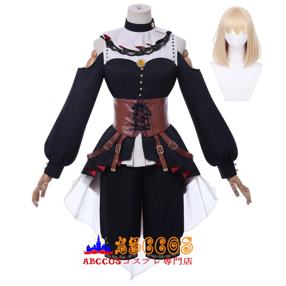 画像9: 【売り切れ即終】BanG Dream! Ave Mujica バンドリ！アヴェムジカ 角初華（三角初音） / ドロリス コスプレ衣装 abccos製「受注生産」 (9)