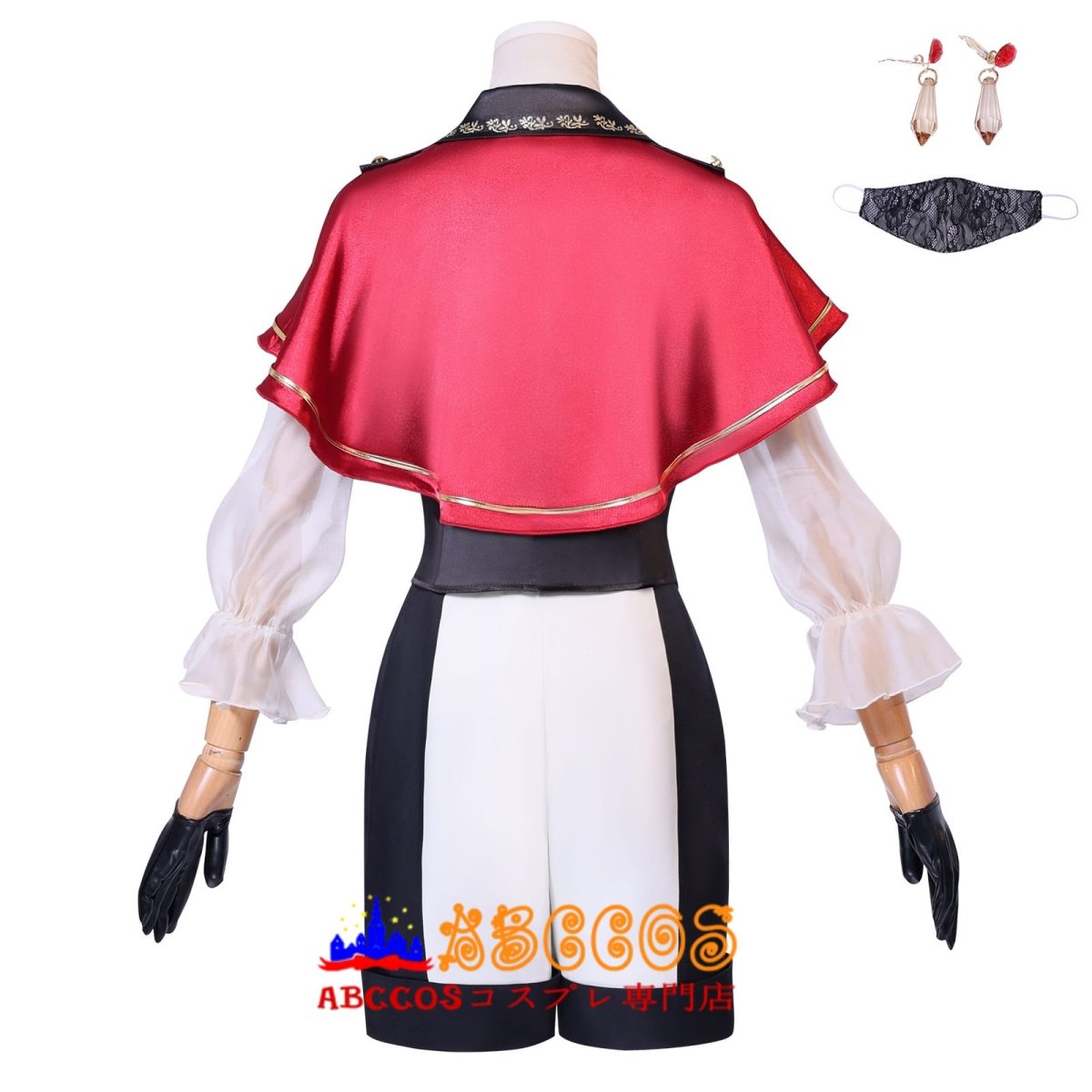 画像3: 【売り切れ即終】BanG Dream! Ave Mujica バンドリ！アヴェムジカ 八幡海鈴 / ティモリス コスプレ衣装 abccos製「受注生産」 (3)