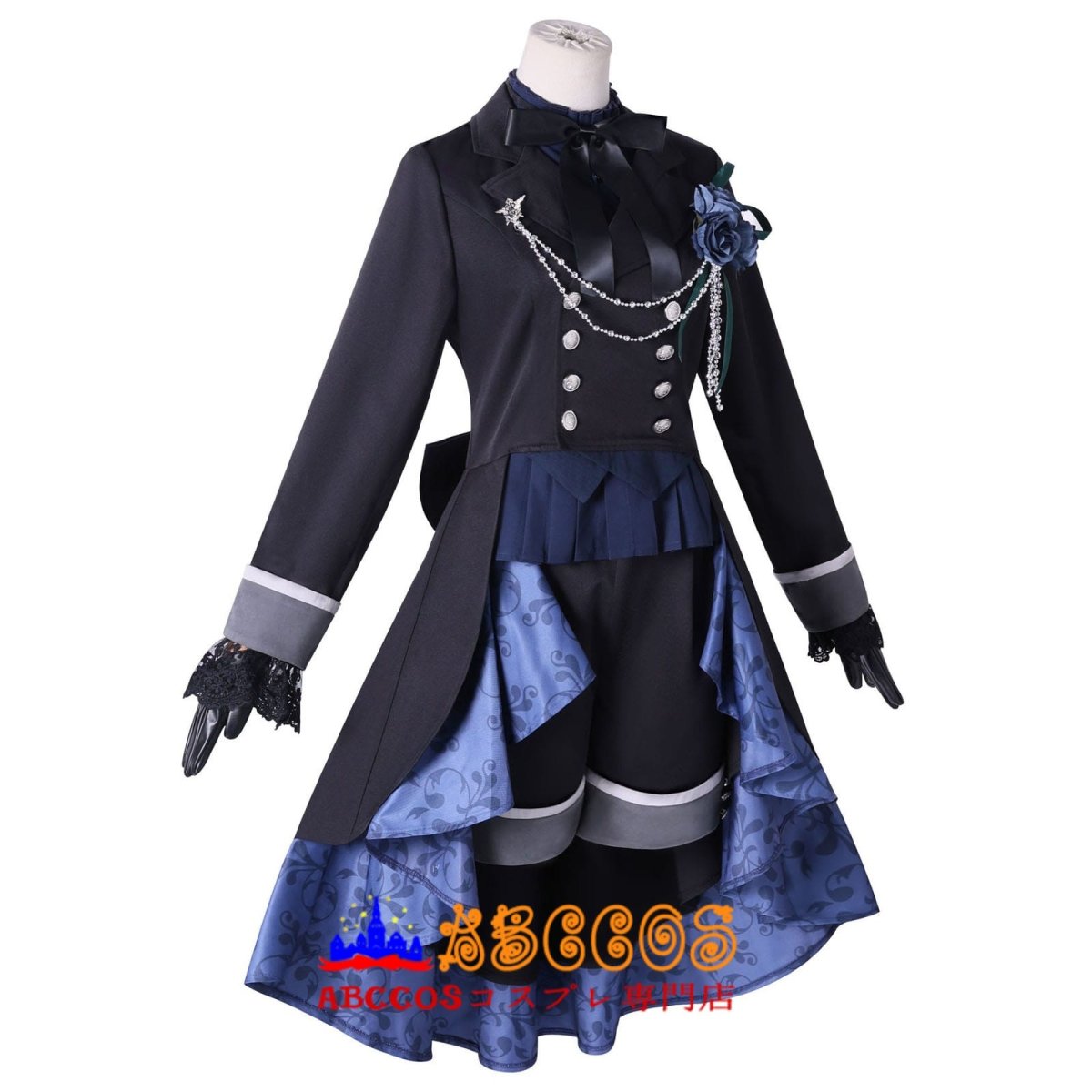 画像2: 【売り切れ即終】Black Butler 黒執事 緑の魔女編 シエル·ファントムハイヴ コスプレ衣装 abccos製「受注生産」 (2)