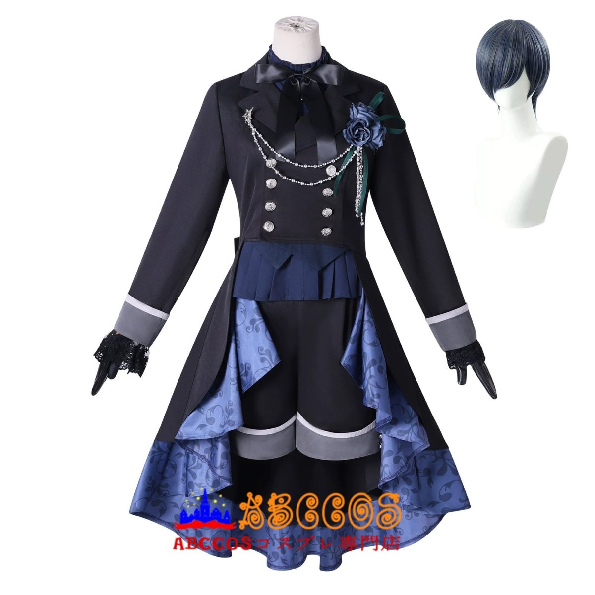 画像7: 【売り切れ即終】Black Butler 黒執事 緑の魔女編 シエル·ファントムハイヴ コスプレ衣装 abccos製「受注生産」 (7)