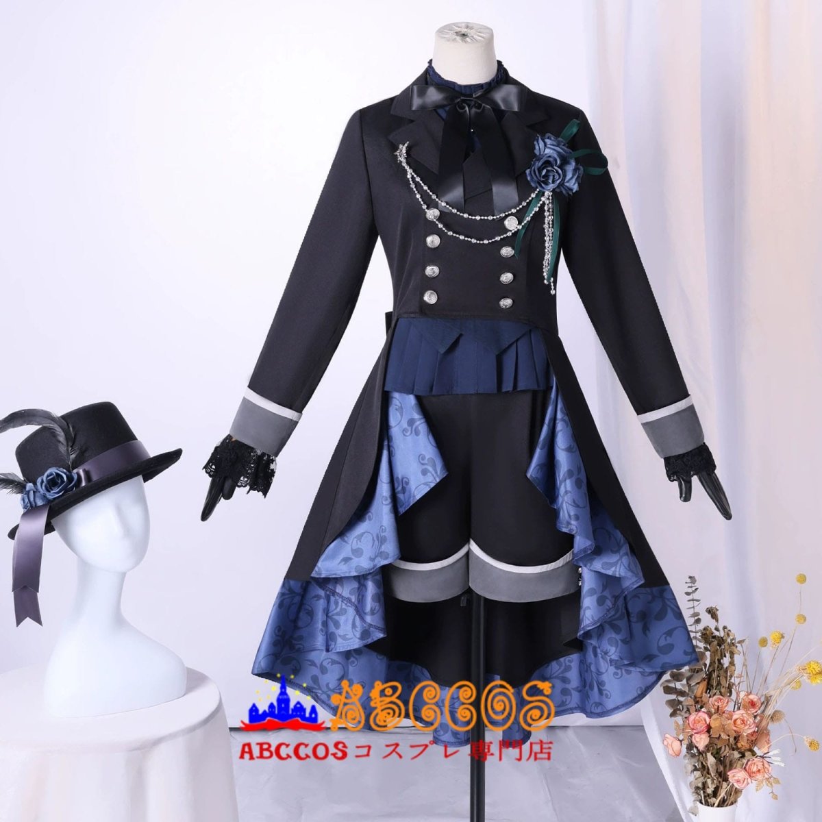 画像9: 【売り切れ即終】Black Butler 黒執事 緑の魔女編 シエル·ファントムハイヴ コスプレ衣装 abccos製「受注生産」 (9)